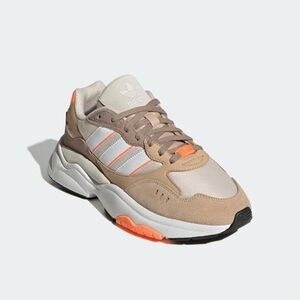 adidas Women's Sneakers in Tan and Orange